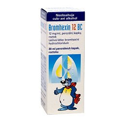 Bromhexin 12 BC kapky 30 ml
