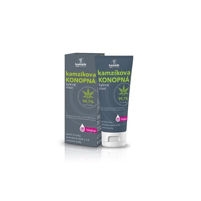 Cemio Kamzíkova konopná mast hřejivá 200ml