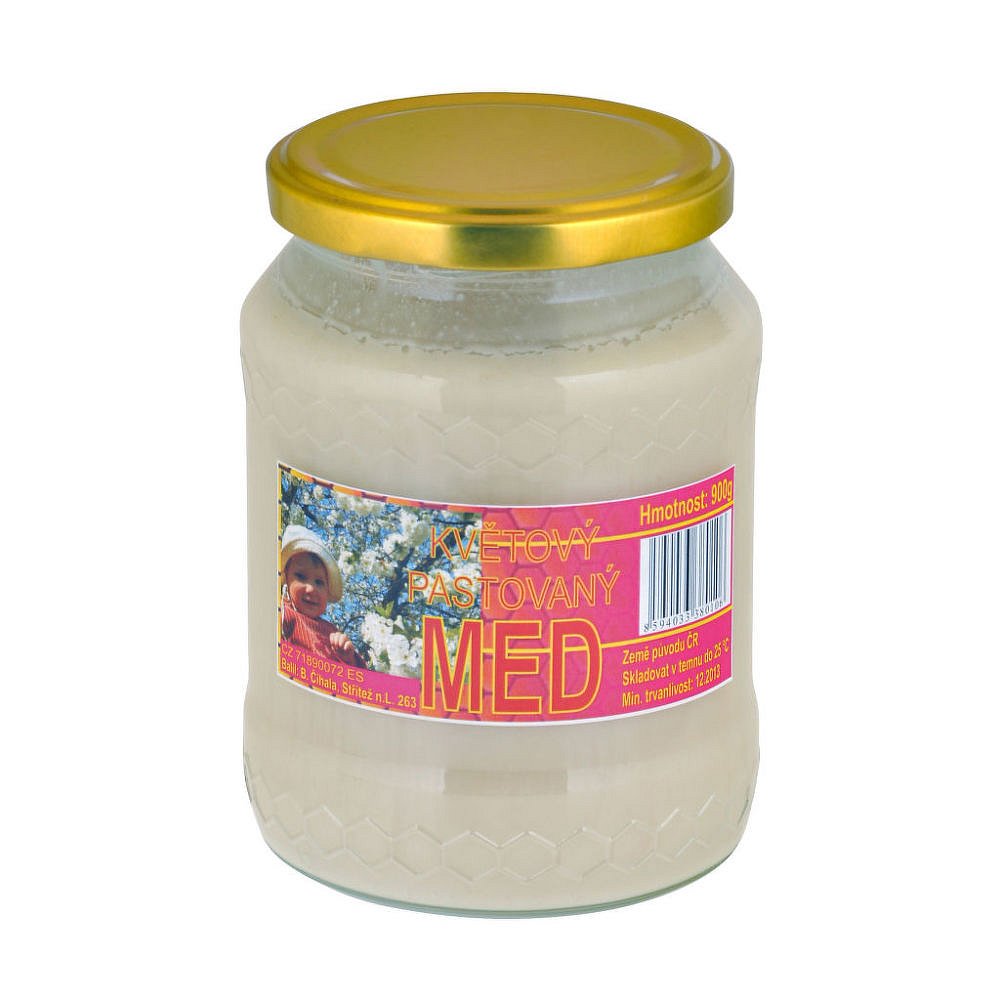 ČÍHALA Med květový pastovaný 900 g