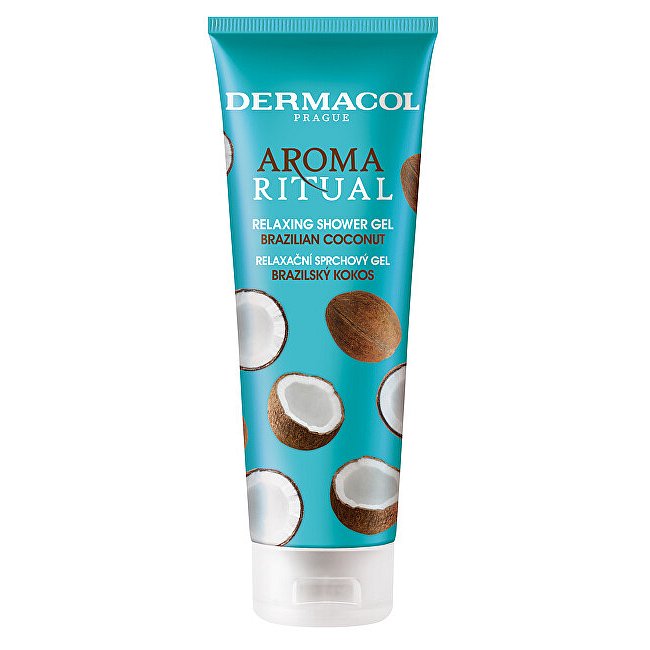Dermacol Relaxační sprchový gel Brazilský kokos Aroma Ritual (Relaxing Shower Gel)  250 ml