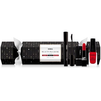 NOBEA Beauty Pleasure Christmas Cracker Red kosmetická sada pro ženy odstín Festive Red