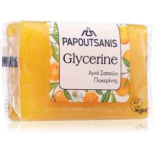 PAPOUTSANIS Glycerine Yellow tuhé mýdlo na tělo 125 ml