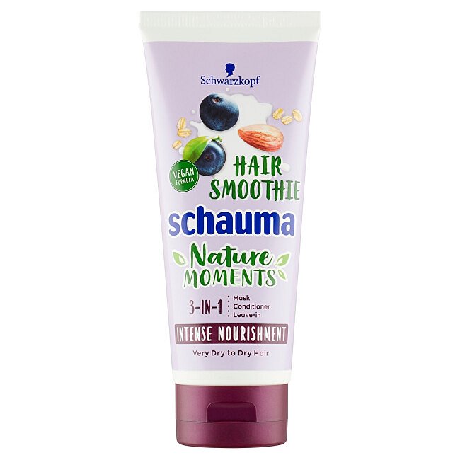 Schauma Pečující kůra na vlasy 3v1 Nature Moments Hair Smoothie  200 ml