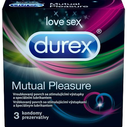 Prezervativ Durex mutual pleasure 3 ks