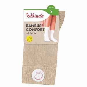 Bellinda BAMBUS Comfort vel. 35–38 dámské ponožky béžové