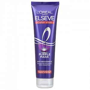 L’Oréal Paris Elseve Color-Vive Purple vyživující maska pro blond a melírované vlasy 150 ml