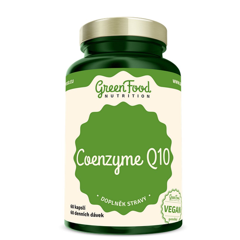 GREENFOOD NUTRITION Coenzym Q10 60 kapslí