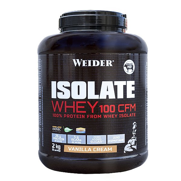 ISOLATE WHEY 100 CFM 100%, syrovátkový isolát, 2kg, Vanilka - cream