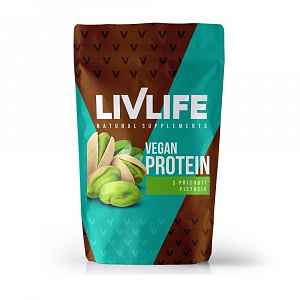 Livlife egan Protein s příchutí pistácie 245 g