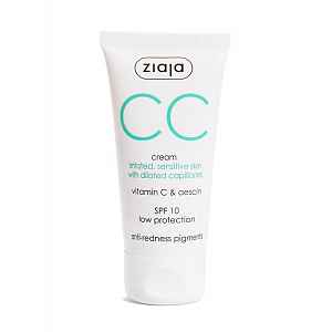 Ziaja CC krém na podrážděnou a citlivou pleť SPF10 50 ml