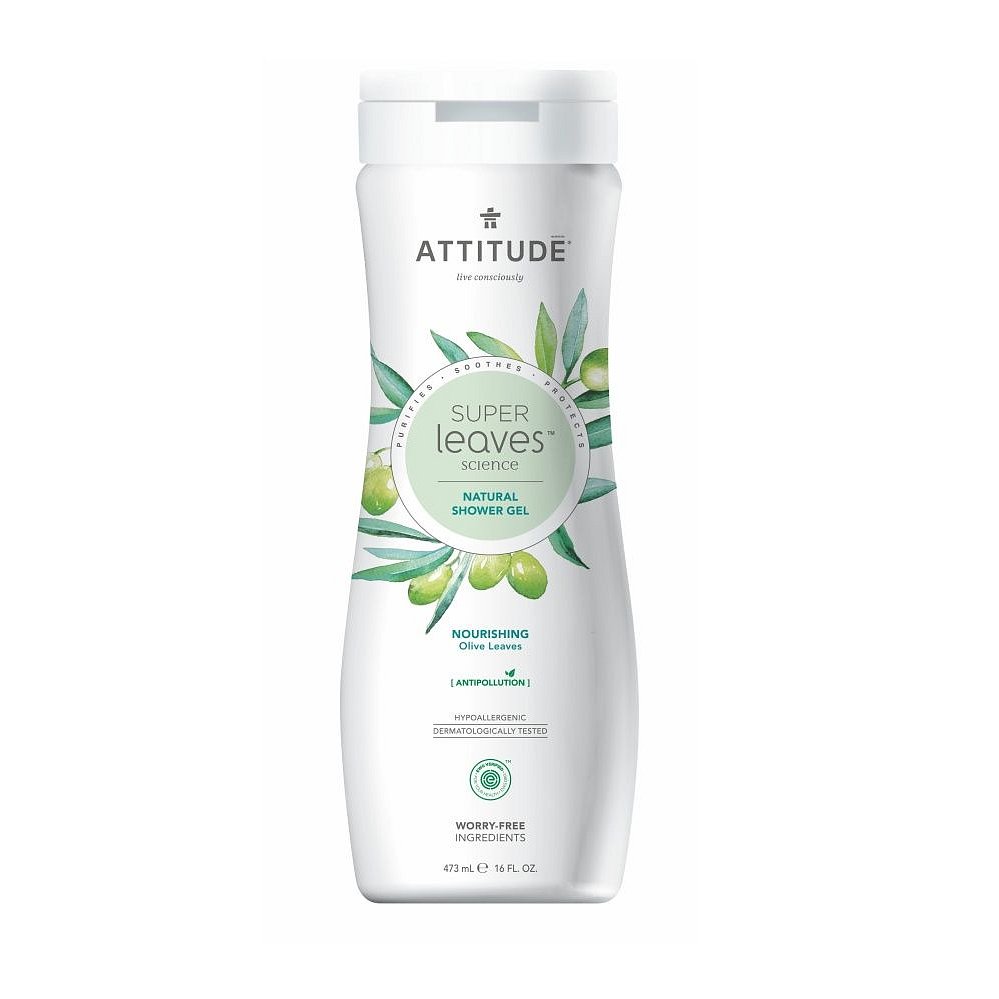 ATTITUDE Super leaves Přírodní tělové mýdlo olivové listy 473 ml