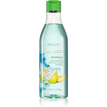Oriflame Love Nature Coconut Water & Melon povzbuzující sprchový gel 500 ml