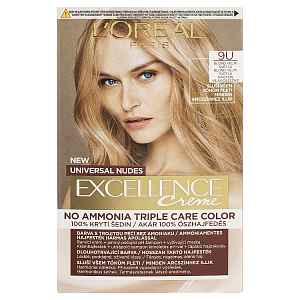 Permanentní barva na vlasy Excellence Universal Nudes Excellence 48 ml 9U Blond velmi světlá