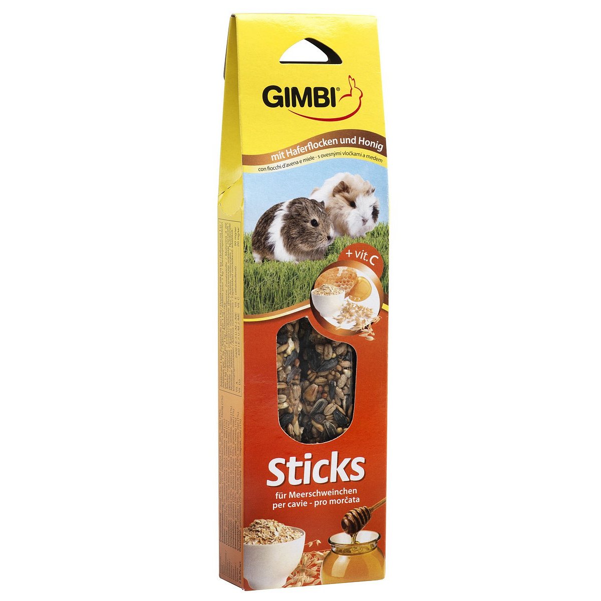 Gimbi Sticks morče med 2ks