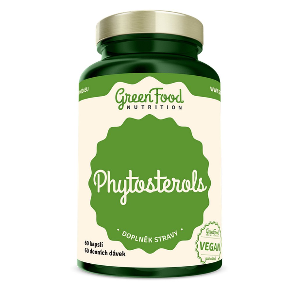 GREENFOOD NUTRITION Fytosteroly 60 kapslí