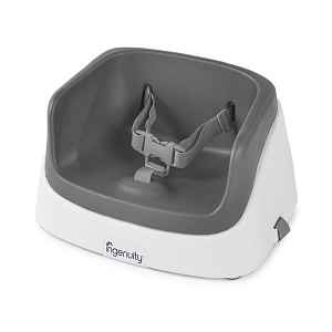 INGENUITY Jídelní židlička na židli SmartClean Toddler - Slate 2r+ do 15 kg