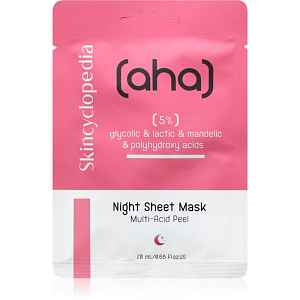 Skincyclopedia Night Sheet Mask plátýnková maska na noc 20 ml