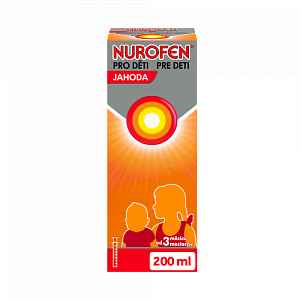 Nurofen pro děti Jahoda 4000mg/200ml