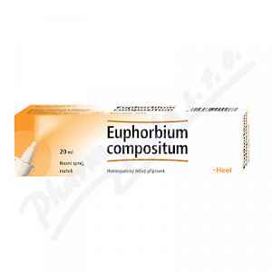 Euphorbium Comppos.-Heel Nasen.L sprej nosní 1 x 20 ml