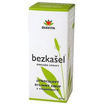 BEZKAŠEL jitrocelový bylinný sirup 250 g