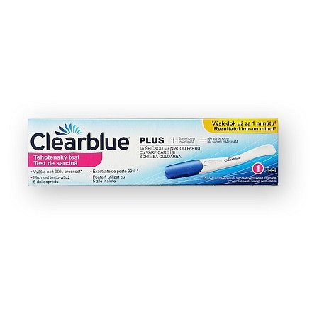 Clearblue PLUS těhotenský test 1ks