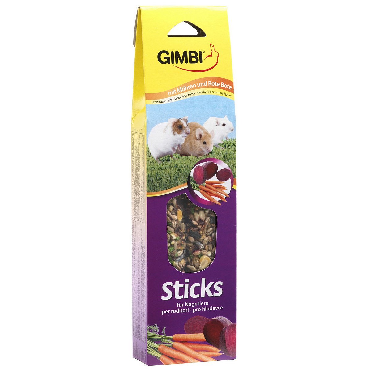 Gimbi Sticks křeček zelenina 2ks