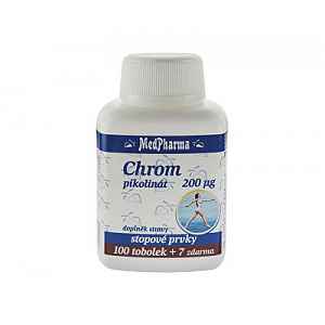 MedPharma Chrom pikolinát 20 µg tob.107
