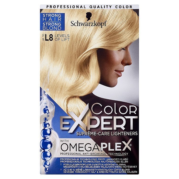 Schwarzkopf Color Expert barva na vlasy L8  96,8 ml + 20 g
