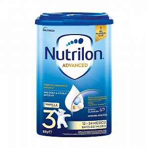 NUTRILON 3 Advanced Vanilla Pokračovací batolecí mléko od 12-24 měsíců 800 g