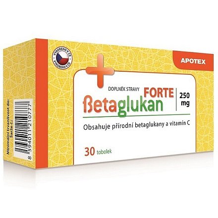 Betaglukan Forte 250 mg tobolky 30