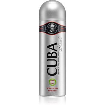 Cuba Black deodorant ve spreji pro muže 200 ml