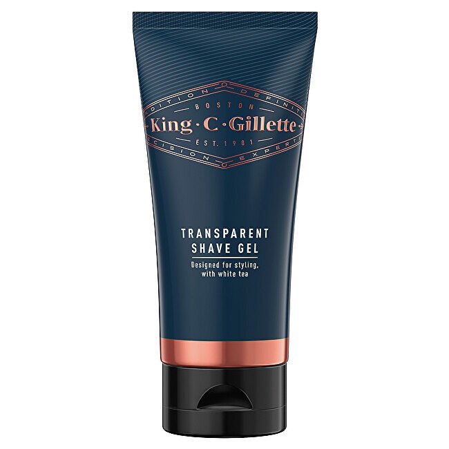 Gel na holení King (Transparent Shave Gel) 150 ml
