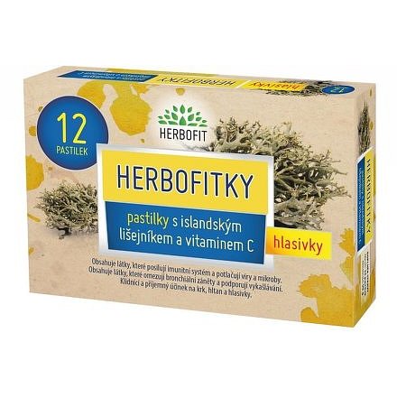 Herbofitky s islandským lišejníkem a vit.C 12ks