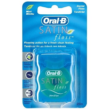 Oral-B dentální měkká nit Floss Satin 25 m