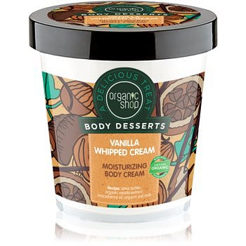 Organic Shop Body Desserts Vanilla hydratační tělový krém  450 ml