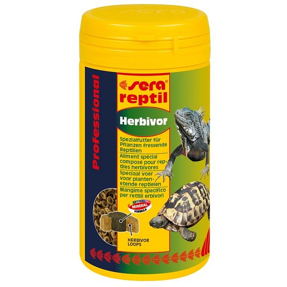 Sera doplňkové krmivo pro býložravé plazy Reptil Professional Herbivor 250ml
