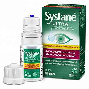Alcon Systane Ultra oční kapky bez konzervantů 10 ml