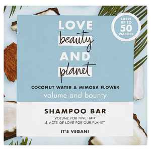 Love Beauty & Planet Volume and Bounty tuhý šampon pro objem vlasů 90 g