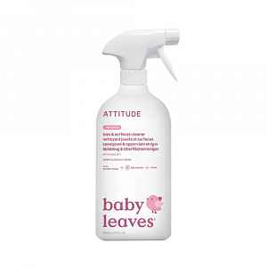 ATTITUDE Čisticí prostředek na dětské povrchy a hračky bez vůně rozprašovač 800 ml