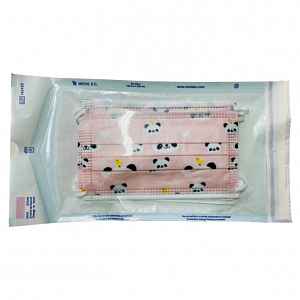 5x Steriwund Rouška dětská s gumičkami růžová