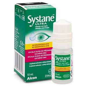 Alcon Systane Ultra oční kapky bez konzervantů 10 ml