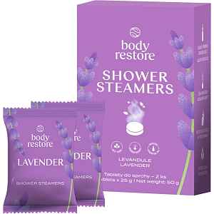Body Restore Lavender Shower Steamers tablety do sprchy s vůní levandule 2x25 g