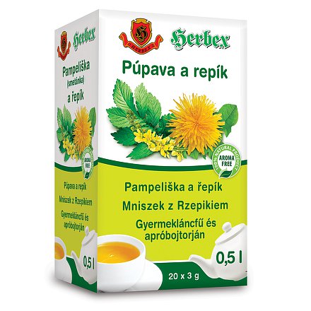 HERBEX Pampeliška a řepík 20x3g