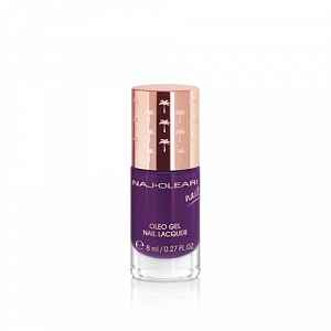 Naj-Oleari Oleo gel Nail Lacquer 28 eggplant purple 8ml