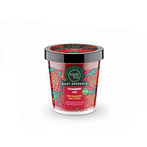 Organic Shop Body Desserts Strawberry Jam hloubkově čisticí peeling na tělo  450 ml