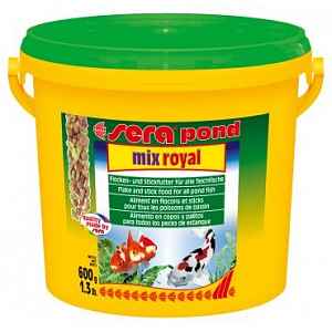 Sera kompletní krmivo pro ryby v jezírku Pond Mix Royal 3000ml