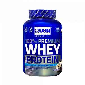 USN 100% Whey Protein Premium smetanová sušenka 2280g