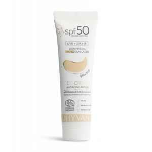 Dhyvana Přírodní minerální tónovací krém SPF50 Golden Beige 50 ml