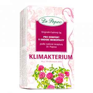 Dr. Popov Čaj Klimakterium nálevové sáčky 20x1,5 g
