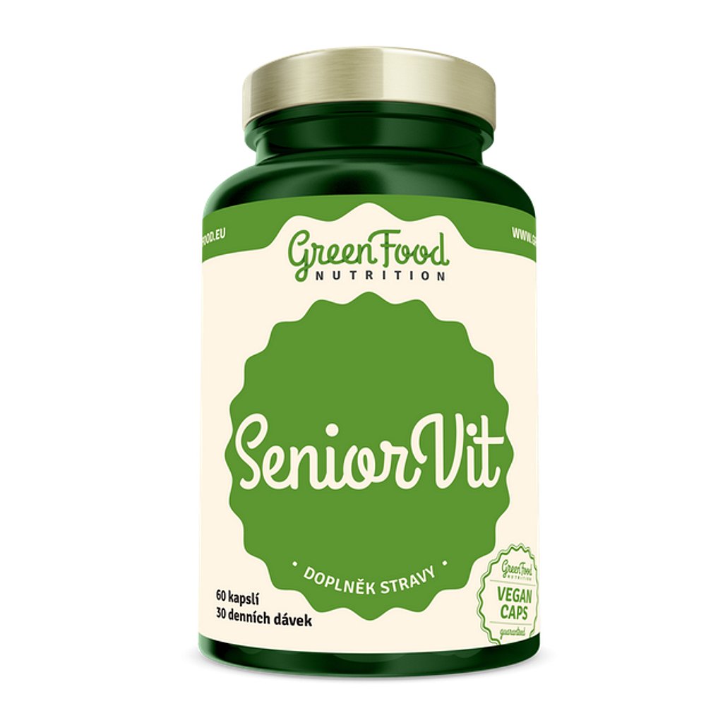 GREENFOOD NUTRITION SeniorVit 60 kapslí